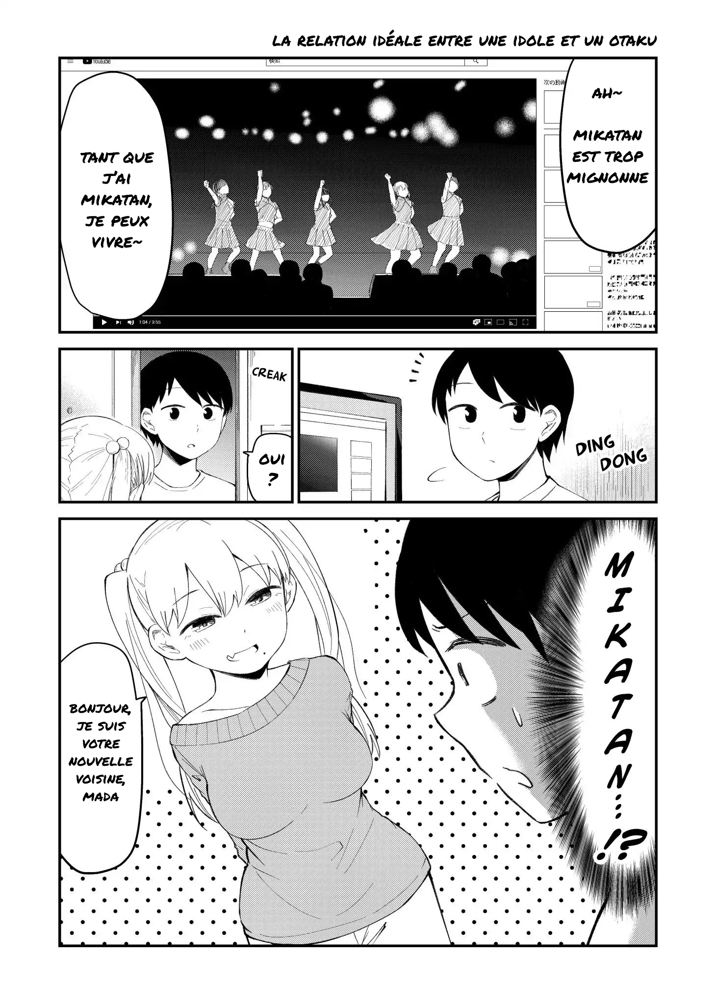 Tonari No Idol-San: Chapter 1 - Page 1